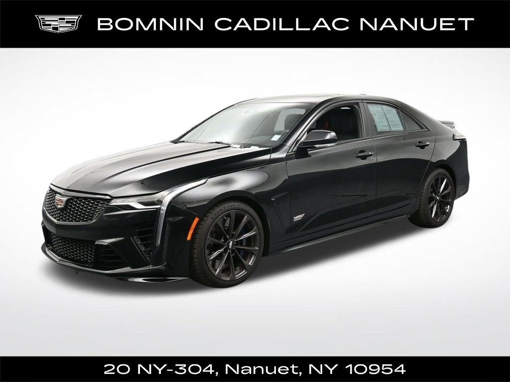 Certified 2024 Cadillac CT4 V Blackwing w/ LPO, Blue Accent Package