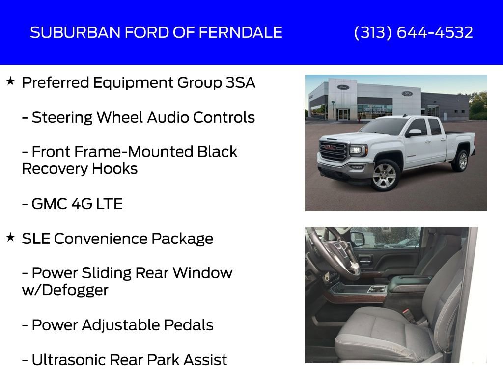 Used 2018 GMC Sierra 1500 SLE w/ SLE Value Package image 17