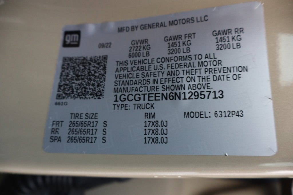 Used 2022 Chevrolet Colorado ZR2 AWD/4WD image 36