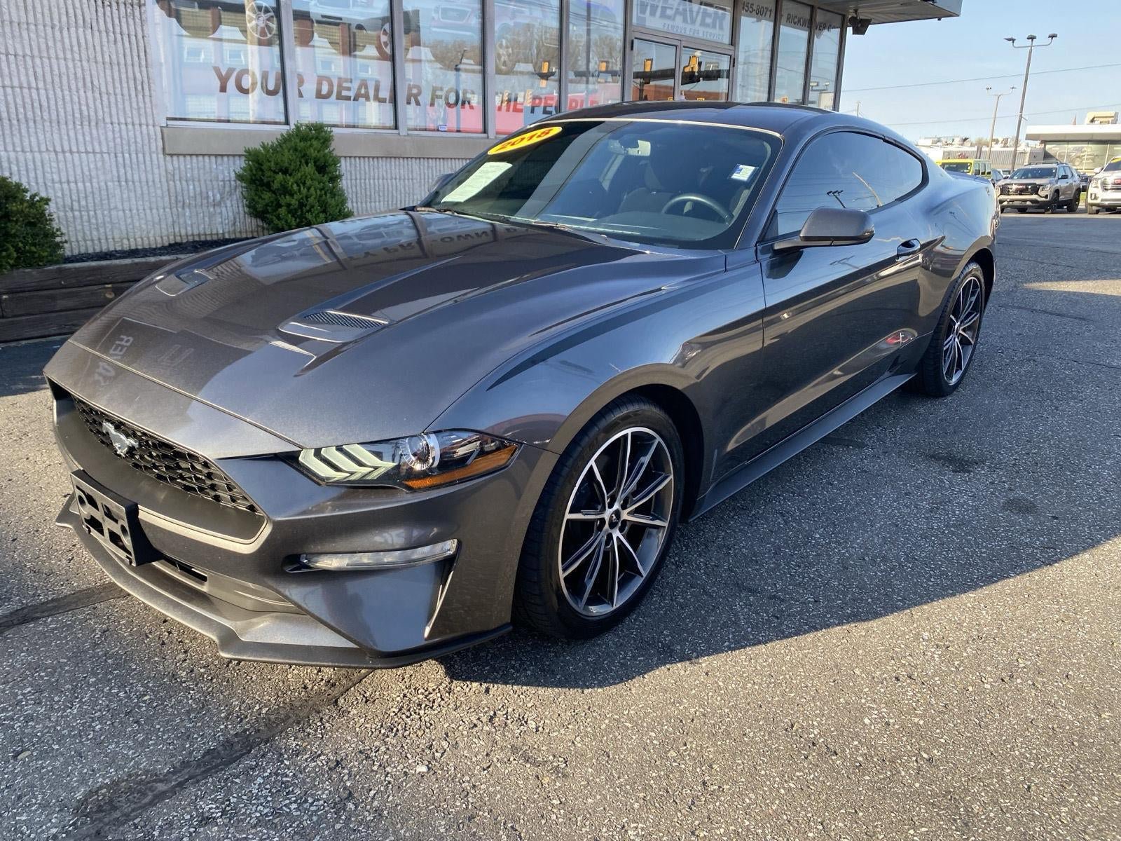 Used 2018 Ford Mustang Coupe w/ Wheel & Stripe Package RWD image 2