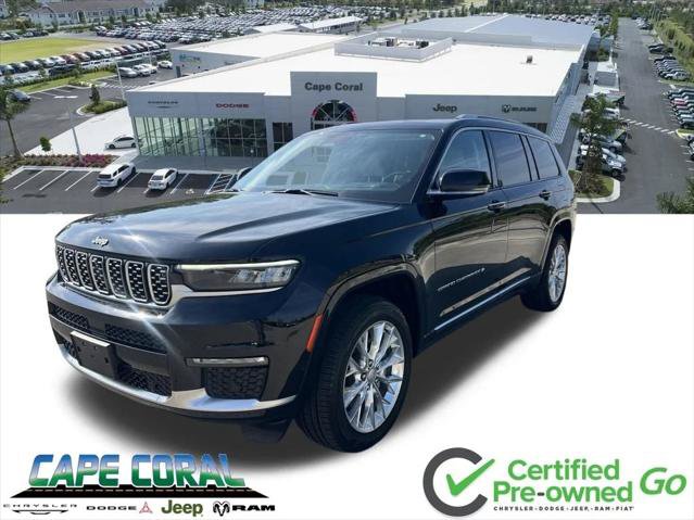 Certified 2021 Jeep Grand Cherokee L Summit w/ Advanced Protech Group IV AWD/4WD 360° Tour