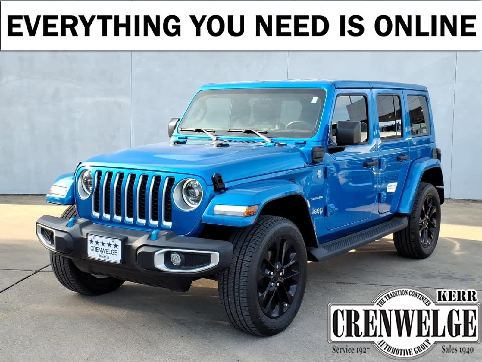 Used 2023 Jeep Wrangler Sahara w/ Cold Weather Group image 1