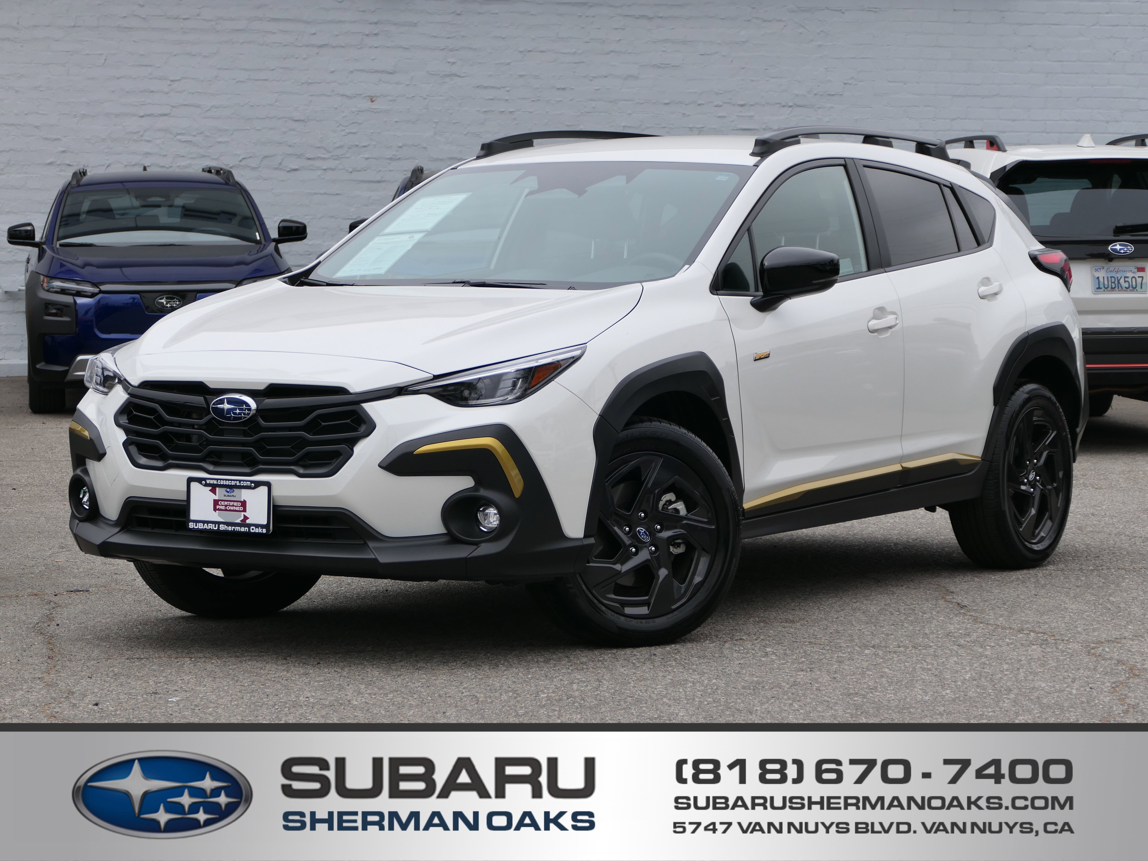 Certified 2025 Subaru Crosstrek 2.5i Sport w/ Crosstrek Mirror Package AWD/4WD image 1