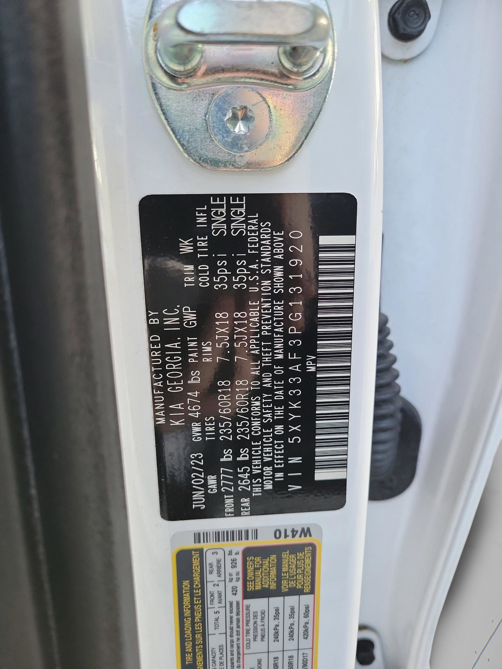 Certified 2023 Kia Sportage EX FWD image 32