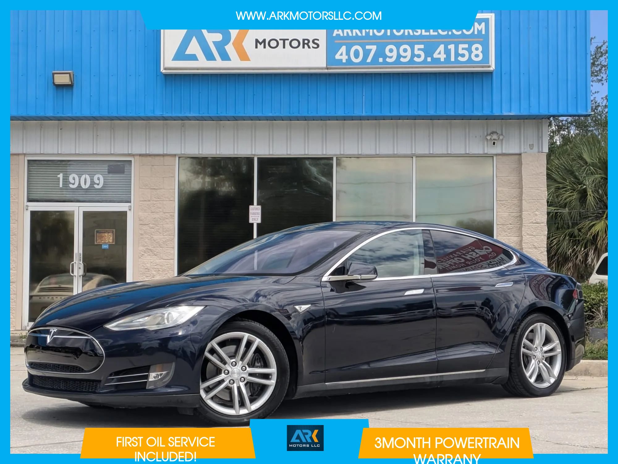 Used 2014 Tesla Model S P85 RWD image 1