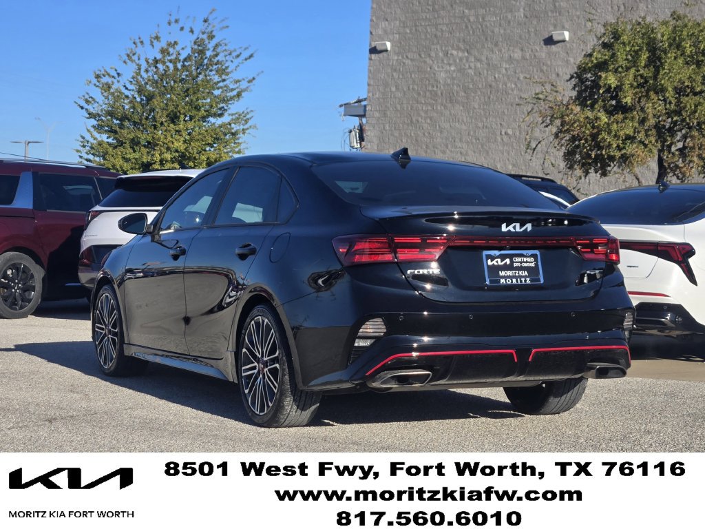 Certified 2023 Kia Forte GT w/ GT2 Package FWD image 4