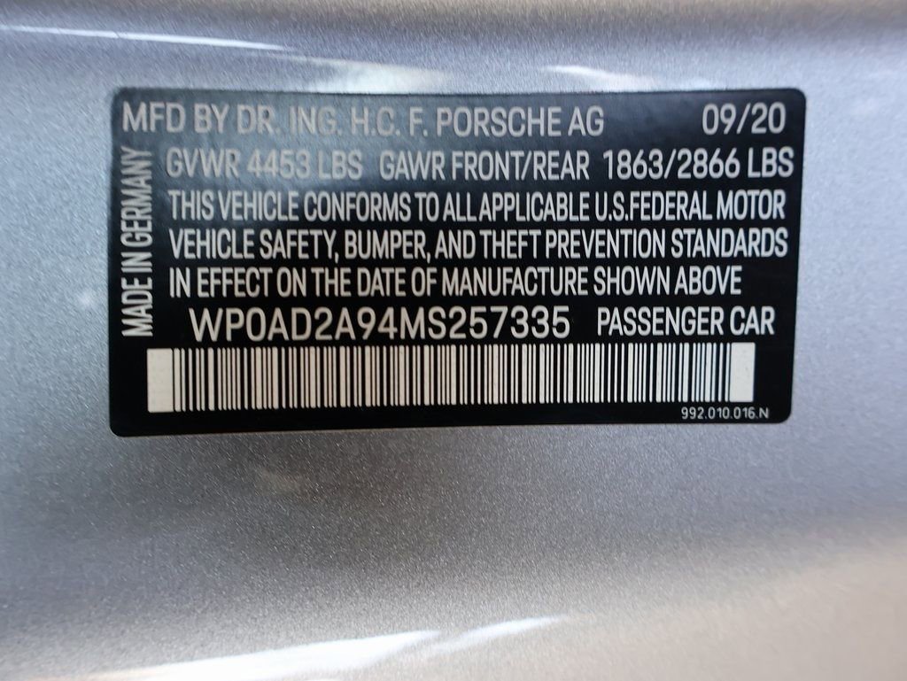 Certified 2021 Porsche 911 Turbo S AWD/4WD image 38