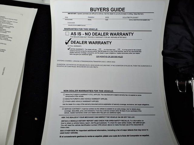 Used 2023 Jeep Gladiator Rubicon w/ Cold Weather Group image 35