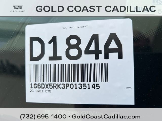 Certified 2023 Cadillac CT5 Luxury w/ Sun And Sound Package AWD/4WD image 23