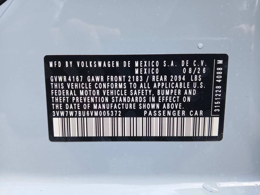 New 2027 Volkswagen Jetta SE FWD image 29