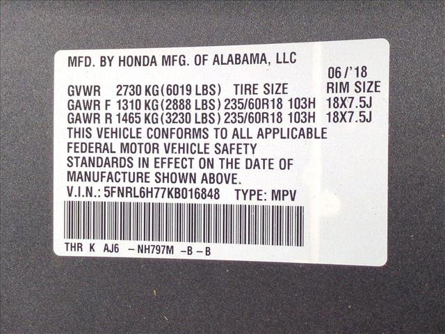 Certified 2019 Honda Odyssey EX-L image 28