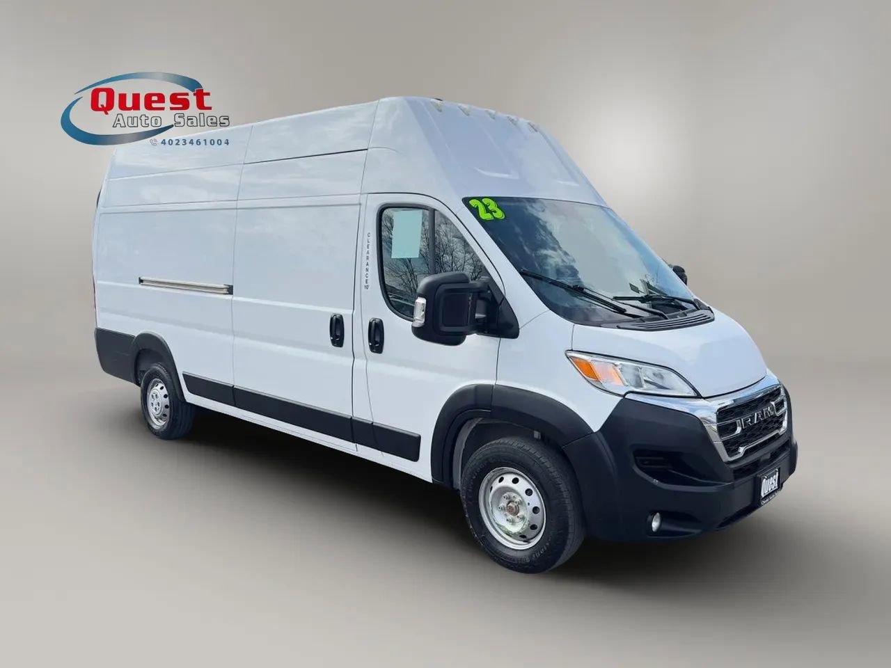 Used 2023 RAM ProMaster 3500 w/ Lane Management Group FWD image 1