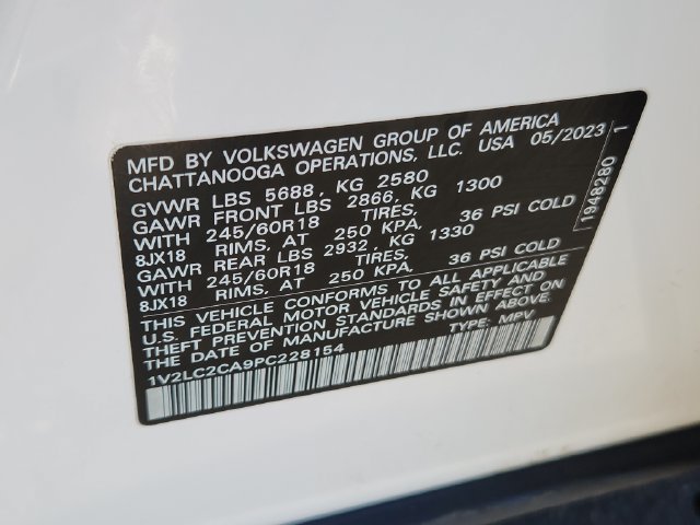 Certified 2023 Volkswagen Atlas Cross Sport SE AWD/4WD image 16