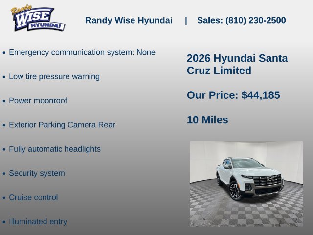 New 2026 Hyundai Santa Cruz Limited AWD/4WD image 10