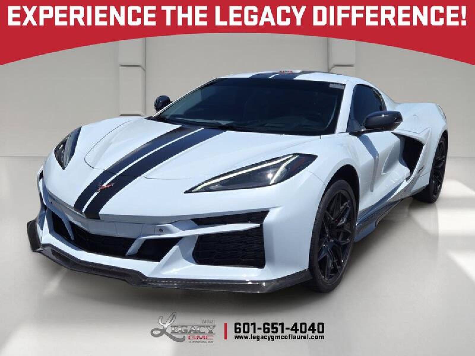 Used 2023 Chevrolet Corvette Z06 w/ Engine Appearance Package RWD image 1