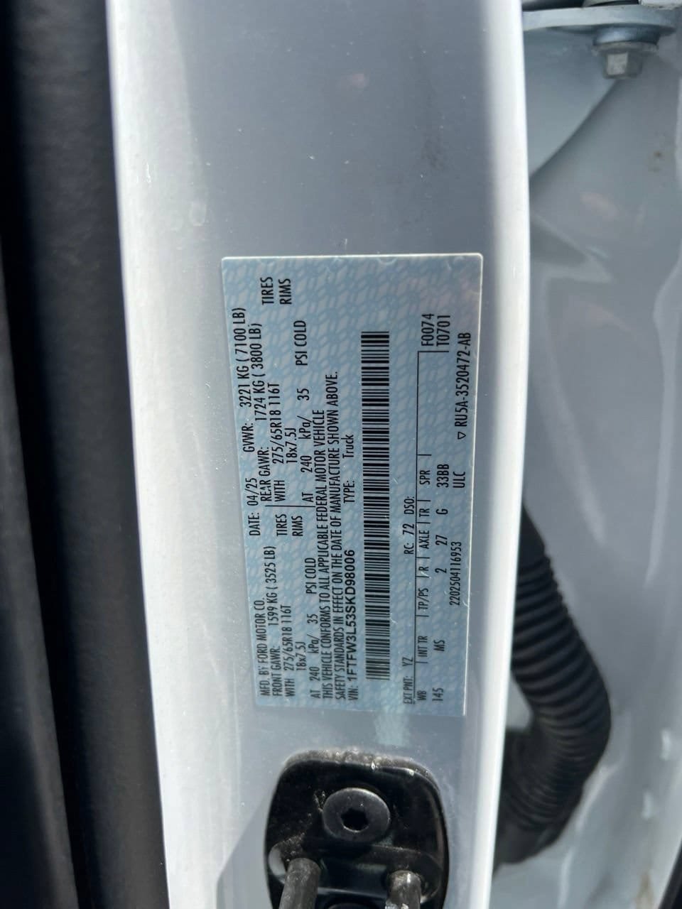 Used 2025 Ford F150 XLT w/ Equipment Group 301A Standard AWD/4WD image 27