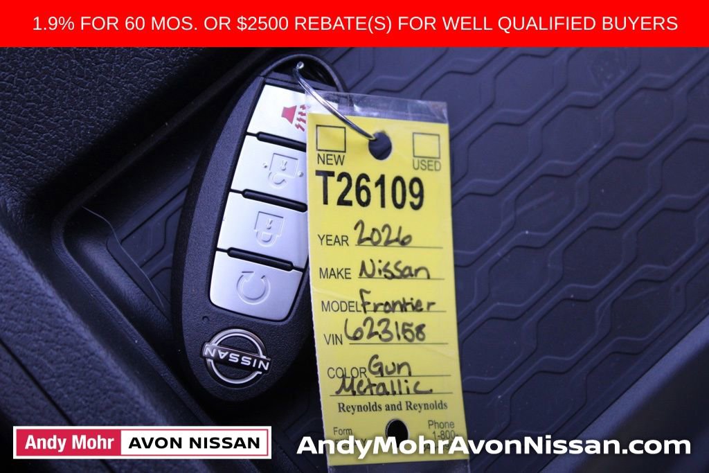 New 2026 Nissan Frontier SV image 23