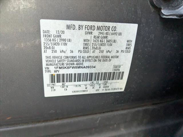 Used 2021 Ford Explorer Limited w/ Hybrid Equipment Group 310A image 23
