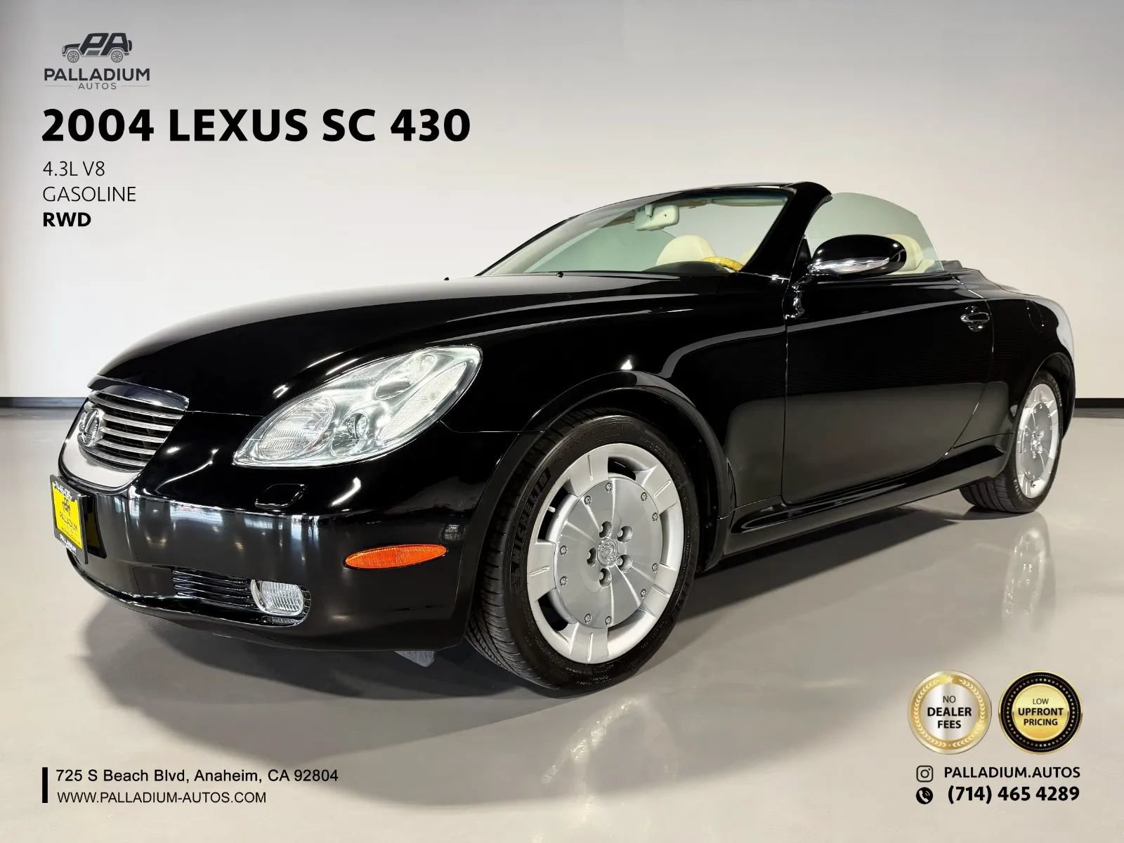 Used 2004 Lexus SC 430 Convertible
