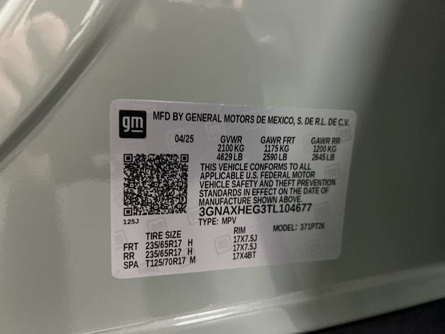 Certified 2026 Chevrolet Equinox LT w/ Convenience Package II FWD image 34