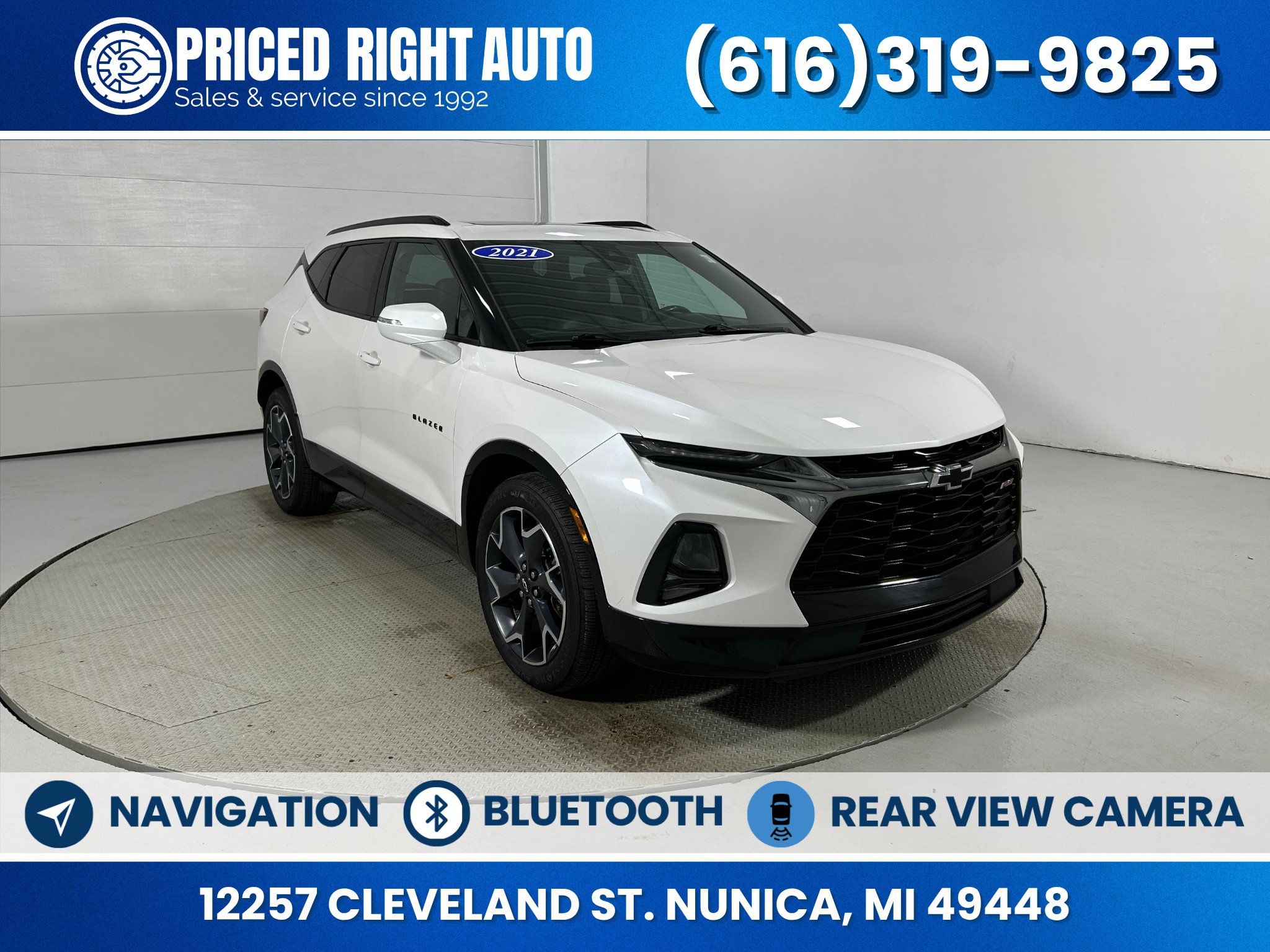 Used 2021 Chevrolet Blazer RS w/ Enhanced Convenience Package