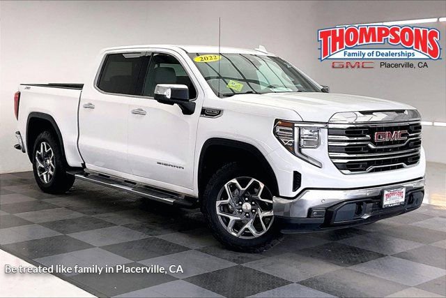 Used 2022 GMC Sierra 1500 SLT w/ SLT Premium Plus Package AWD/4WD image 1