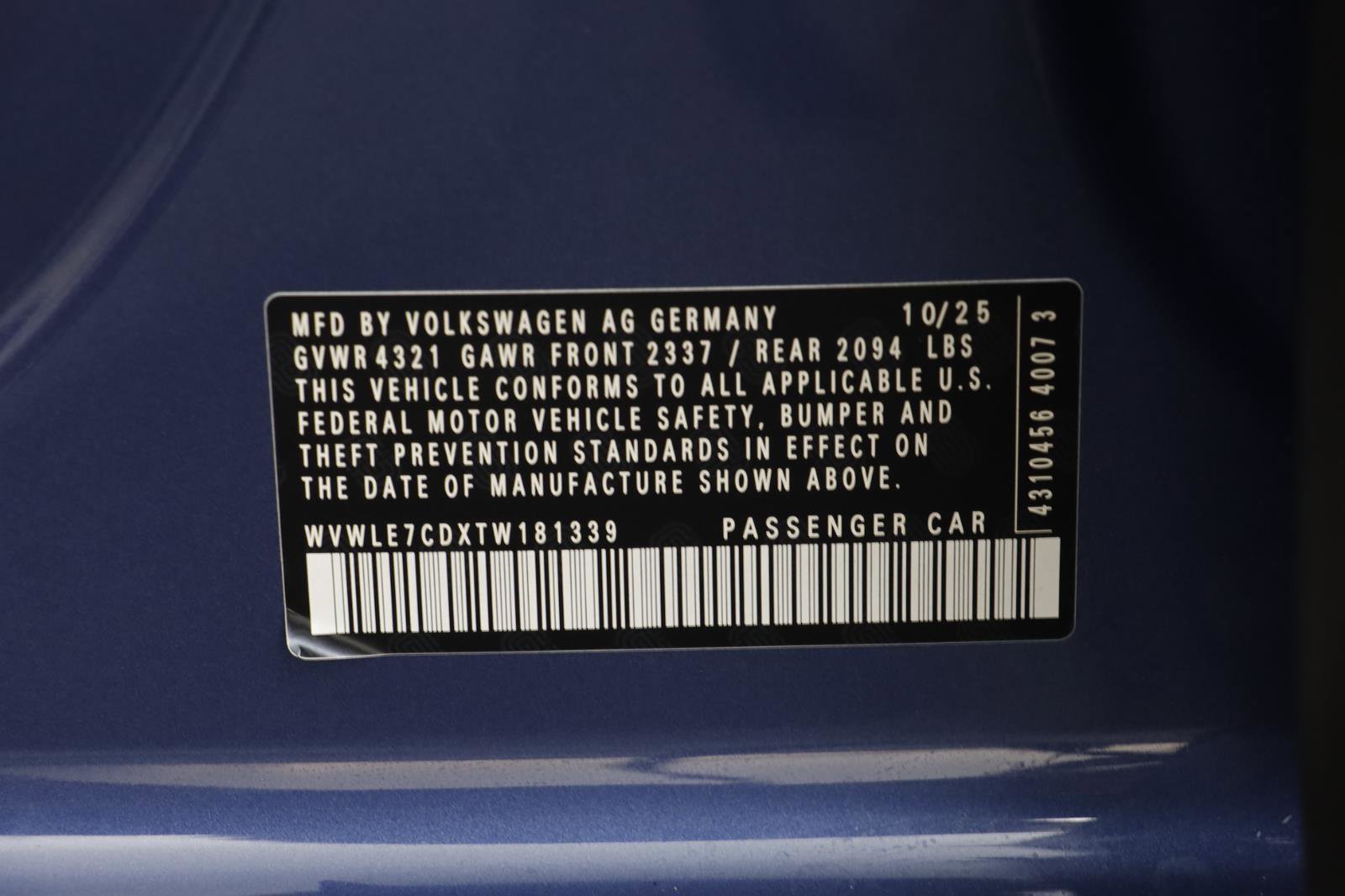 New 2026 Volkswagen Golf S image 26