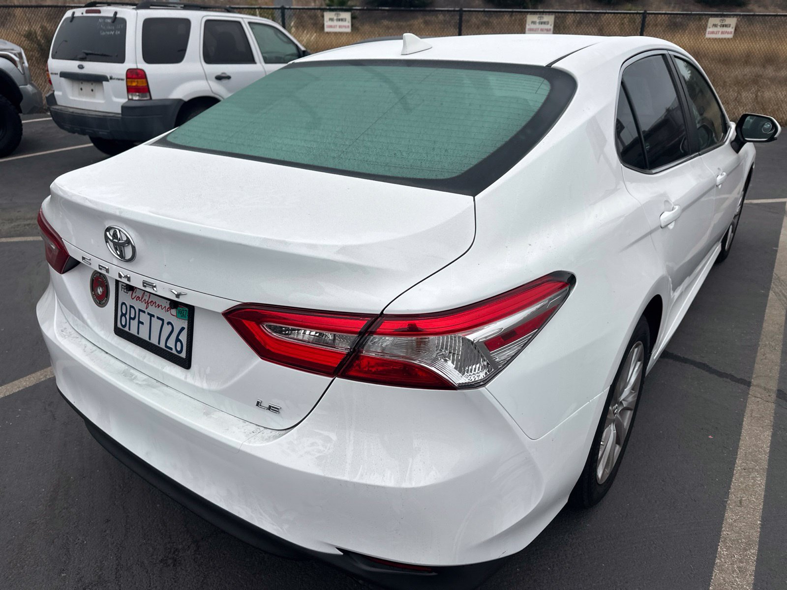 Used 2020 Toyota Camry LE FWD image 4