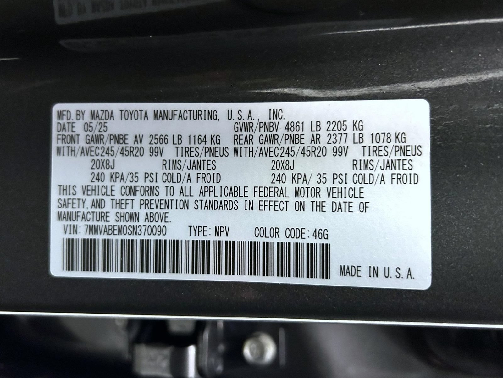 Certified 2025 MAZDA CX-50 AWD 2.5 S w/ Premium Plus Pkg image 25