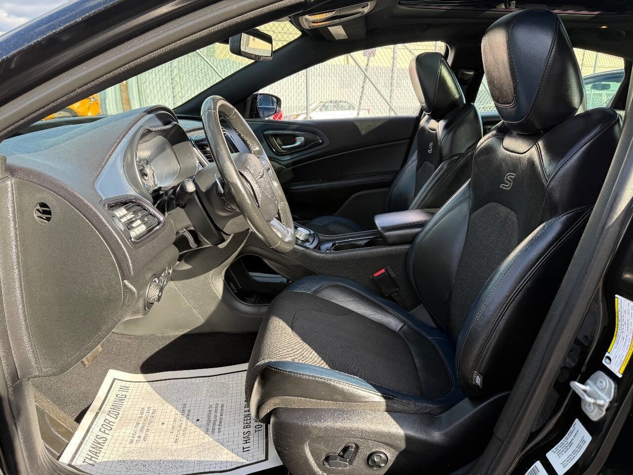 Used 2015 Chrysler 200 S w/ Navigation & Sound Group I image 10