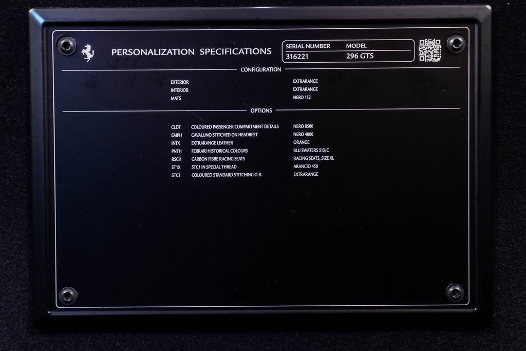 Certified 2025 Ferrari 296 GTS image 56