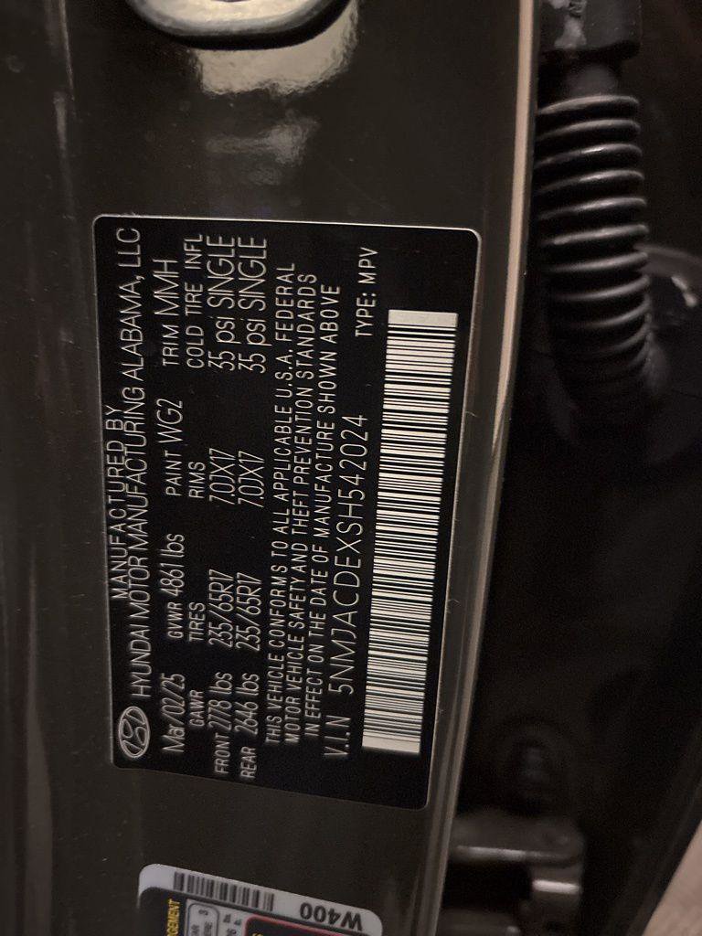 New 2025 Hyundai Tucson SE image 23