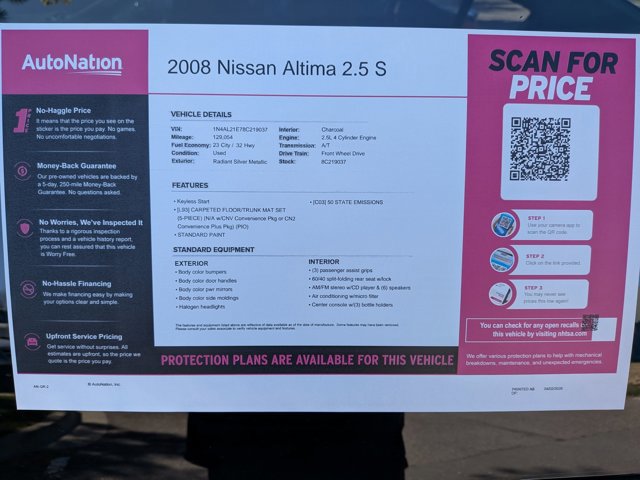 Used 2008 Nissan Altima 2.5 S image 20