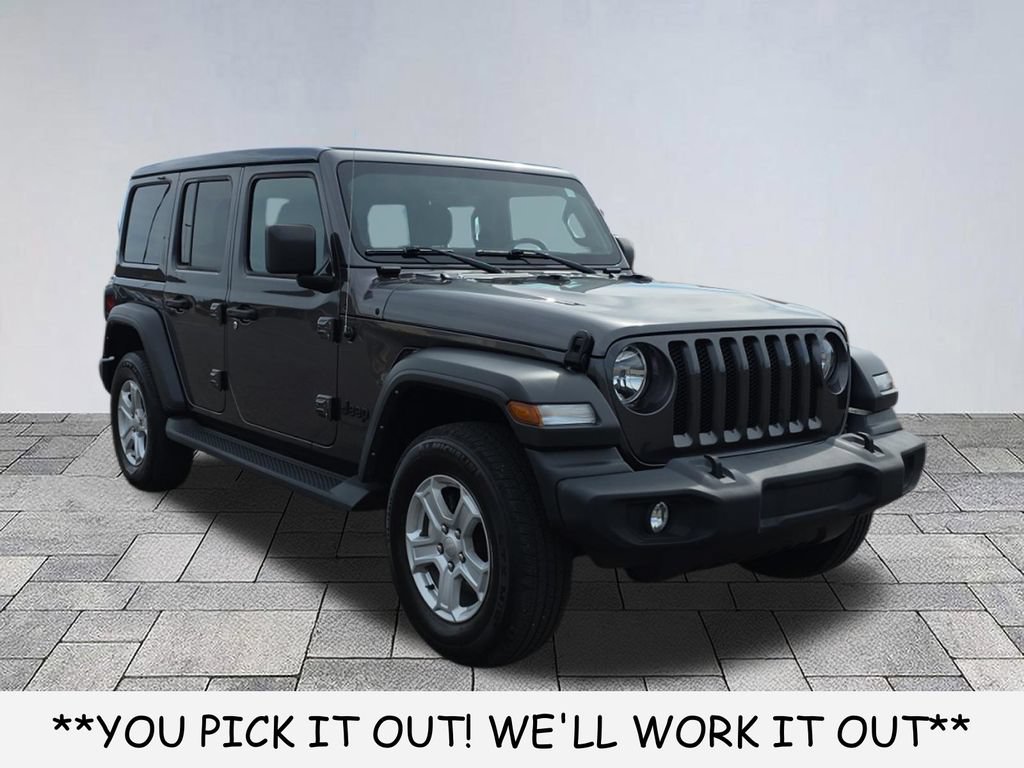 Used 2022 Jeep Wrangler Unlimited Sport w/ Sun And Sound Package