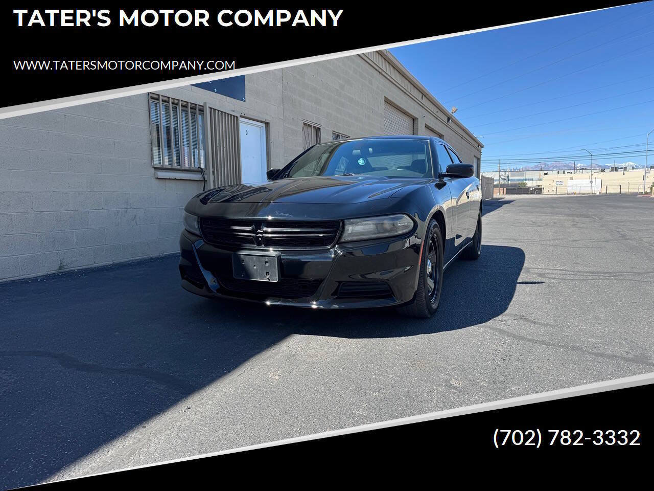 Used 2019 Dodge Charger Police w/ Integrated Display Package RWD image 1
