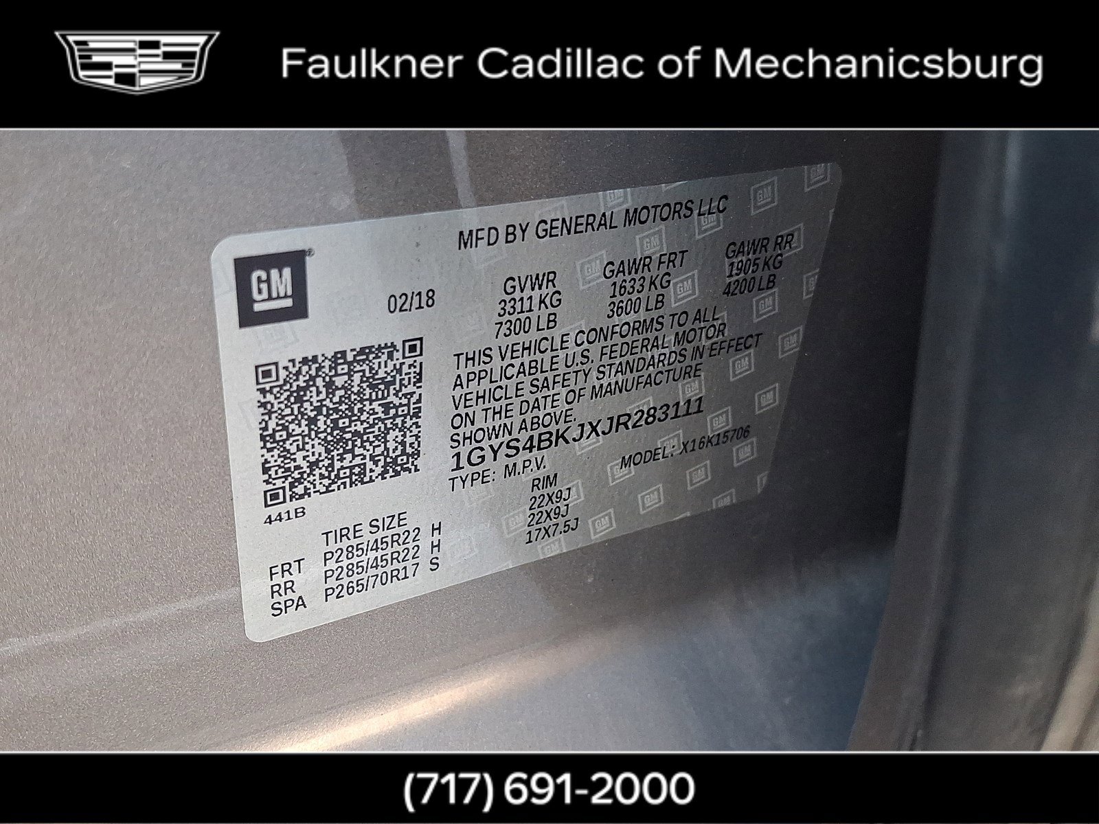 Used 2018 Cadillac Escalade Luxury AWD/4WD image 26