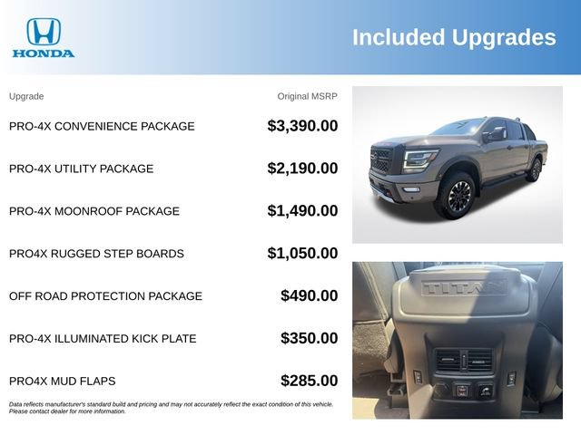 Used 2021 Nissan Titan PRO-4X w/ Pro-4x Convenience Package AWD/4WD video 3