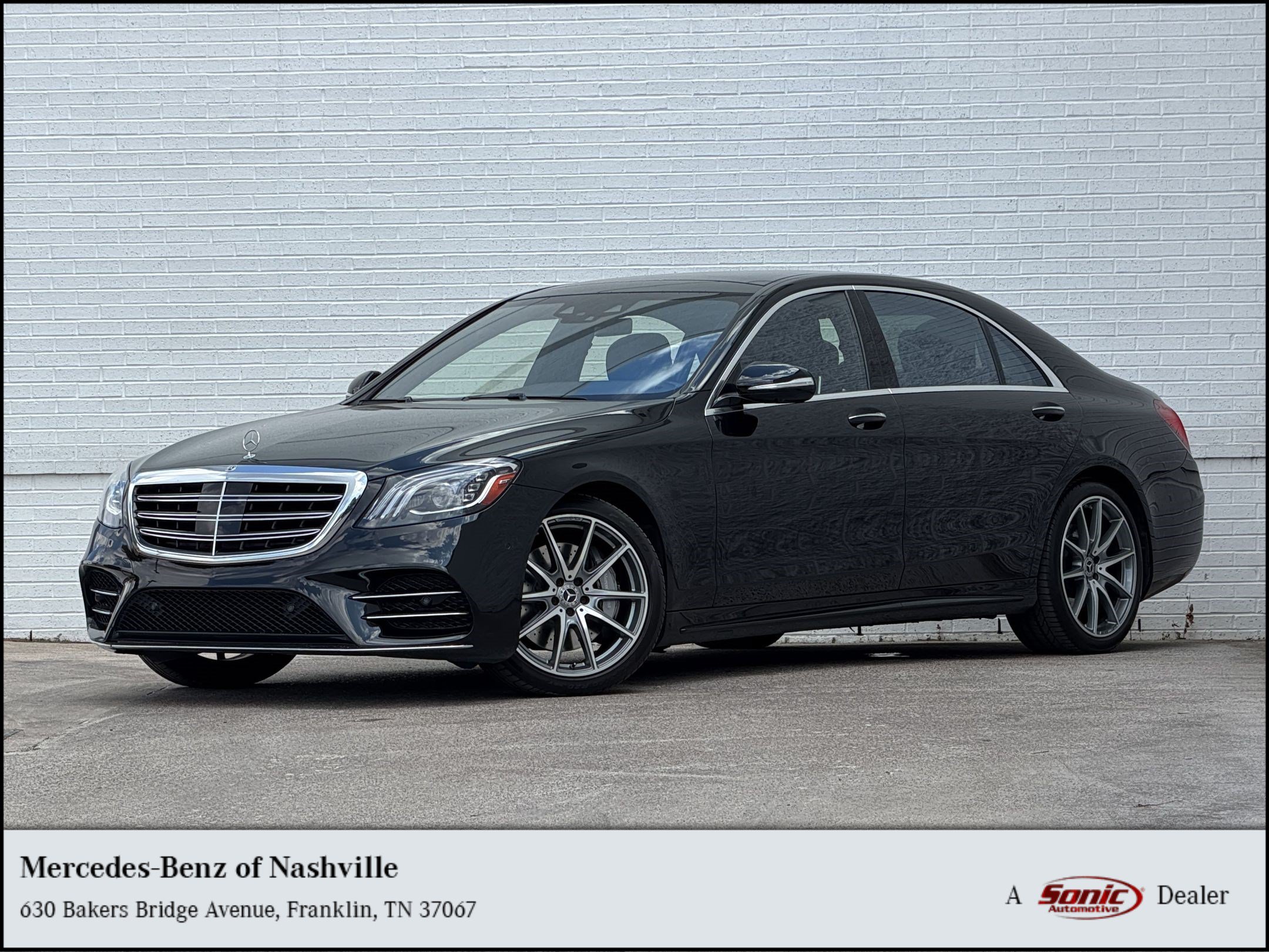 Certified 2019 Mercedes-Benz S 560 Sedan