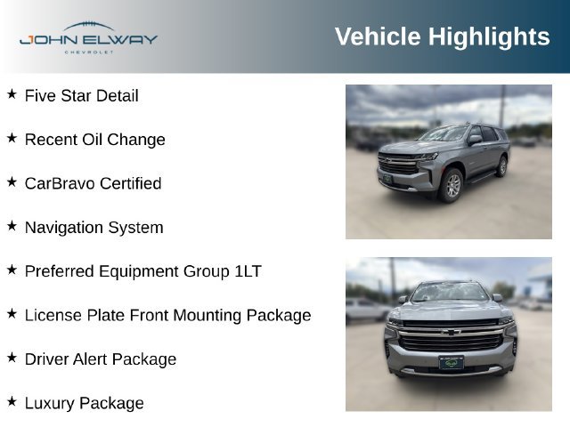 Used 2023 Chevrolet Tahoe LT w/ Luxury Package AWD/4WD image 4