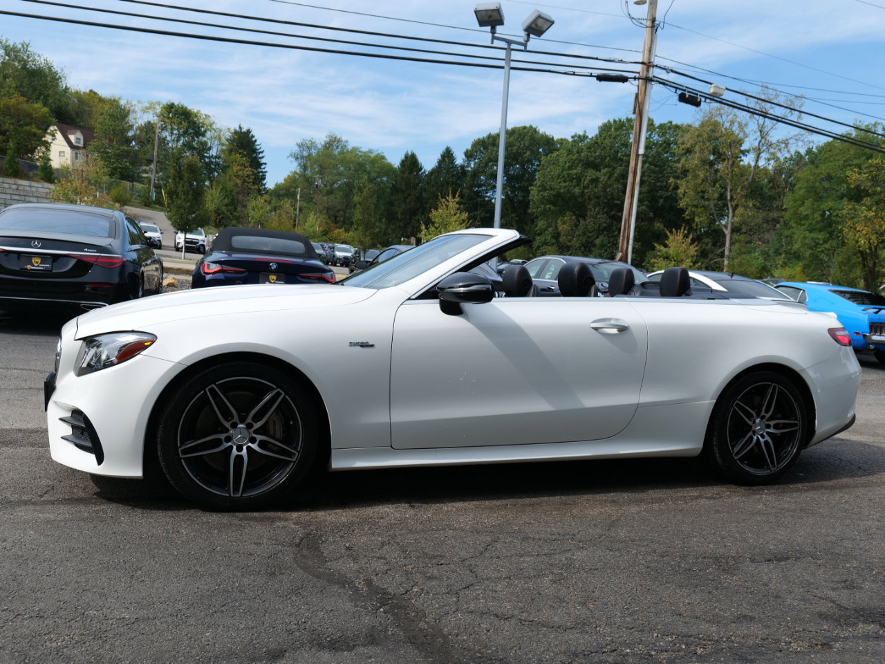 Used 2020 Mercedes-Benz E 53 AMG 4MATIC Cabriolet w/ Driver Assistance Package image 68