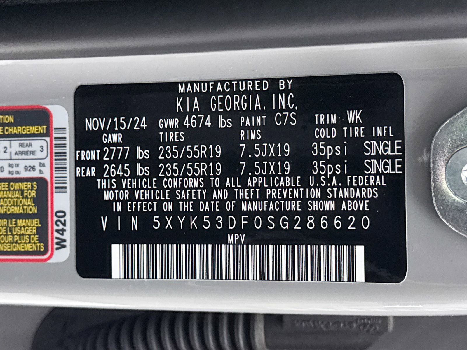 Certified 2025 Kia Sportage SX FWD image 42