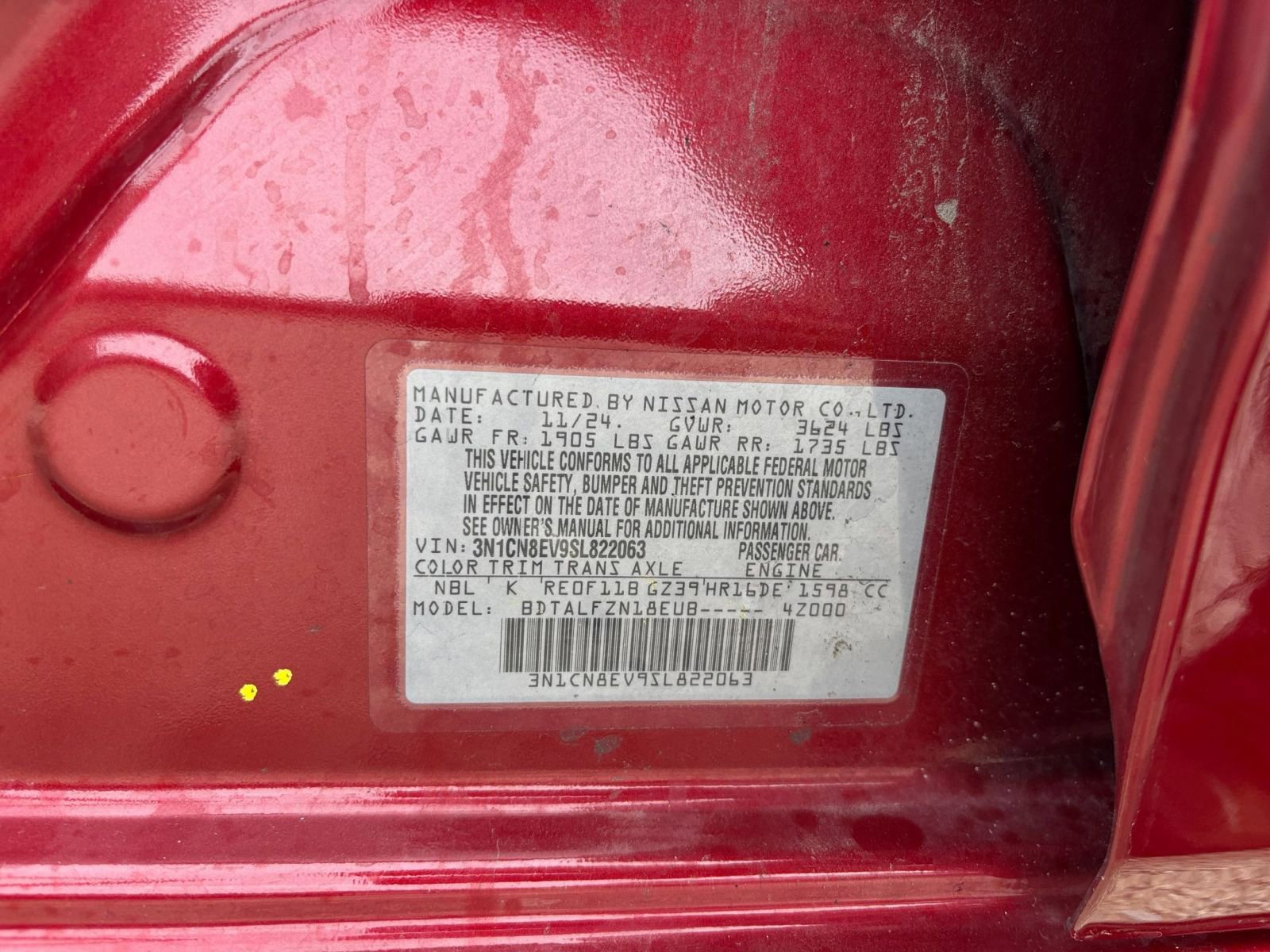 Used 2025 Nissan Versa SV FWD image 27