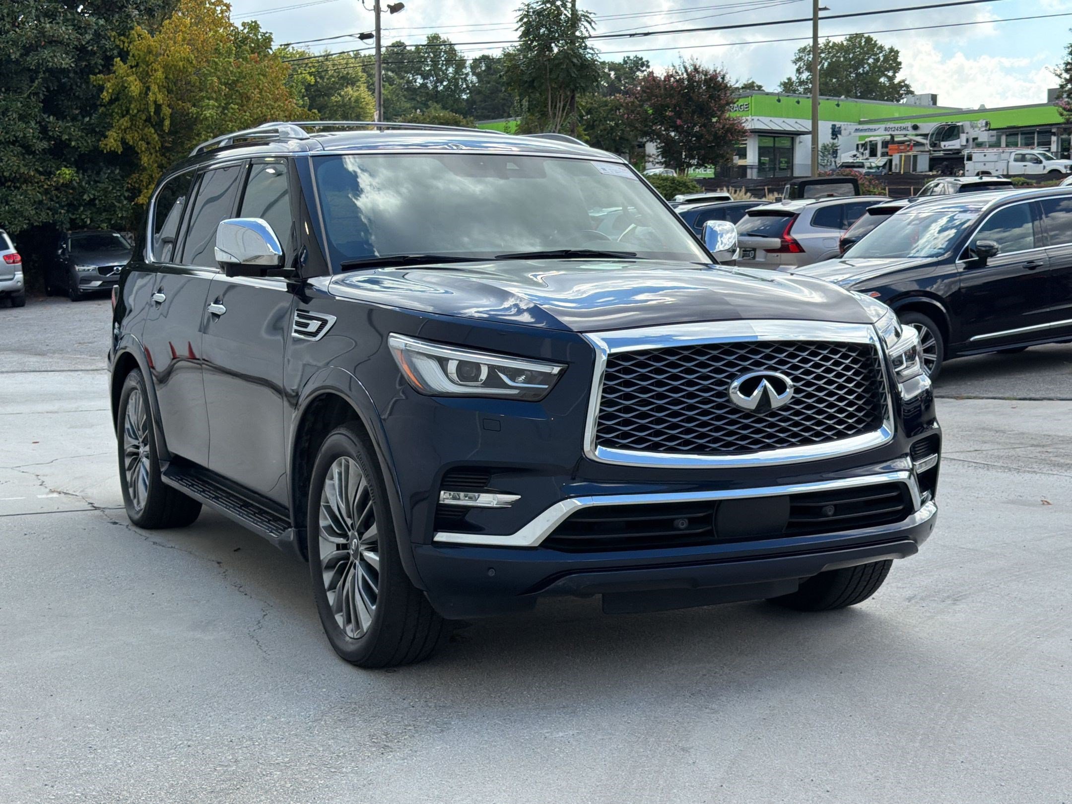 Used 2021 INFINITI QX80 Sensory w/ All-Season Package AWD/4WD image 7