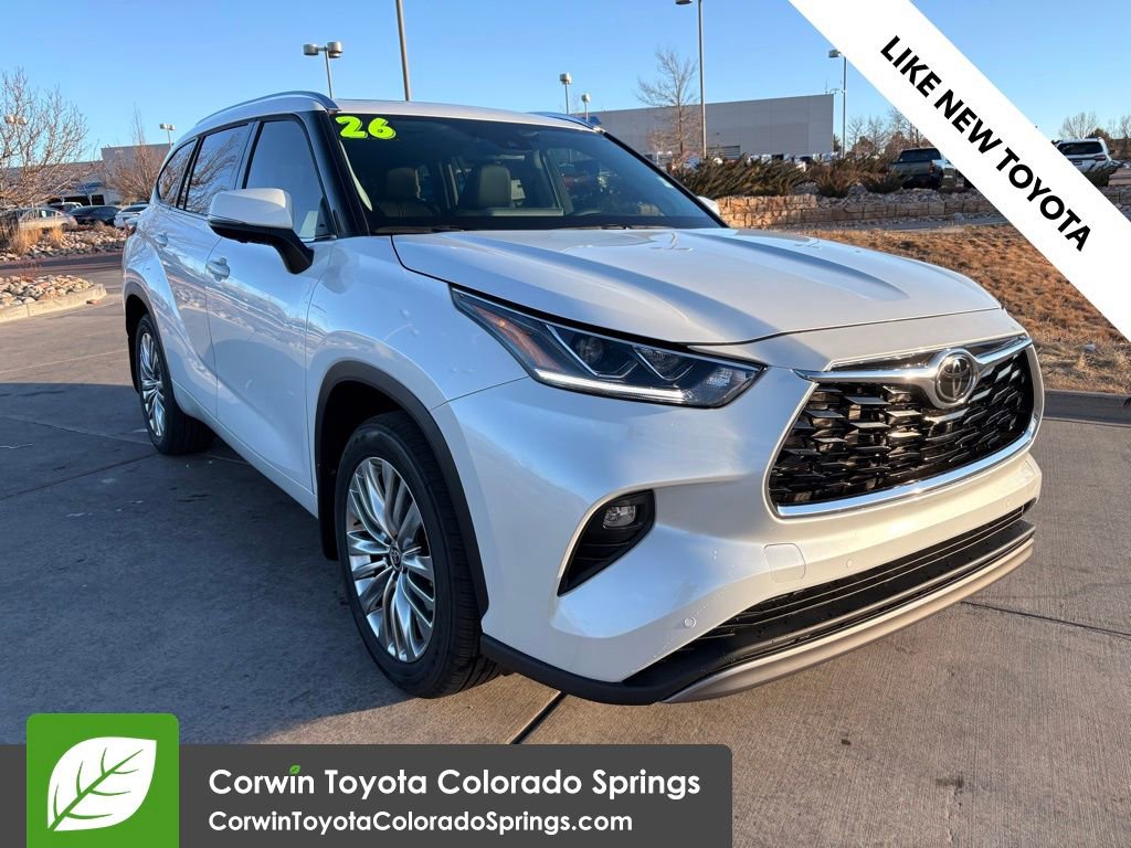 Used 2026 Toyota Highlander Platinum