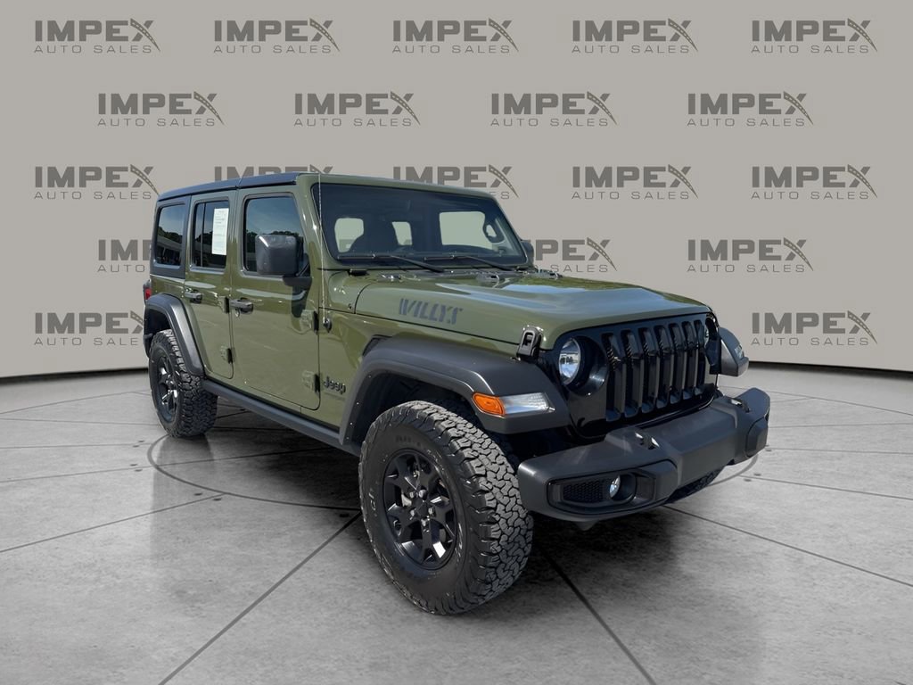 Used 2022 Jeep Wrangler Unlimited Sport AWD/4WD image 7