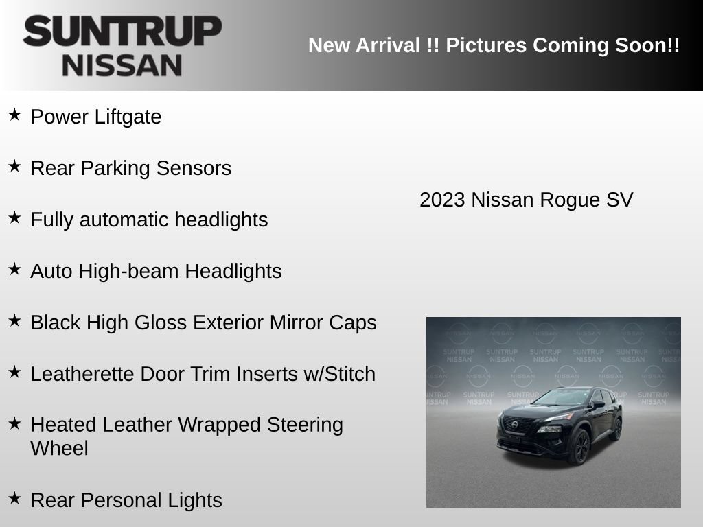 Used 2023 Nissan Rogue SV w/ SV Premium B Package FWD image 12