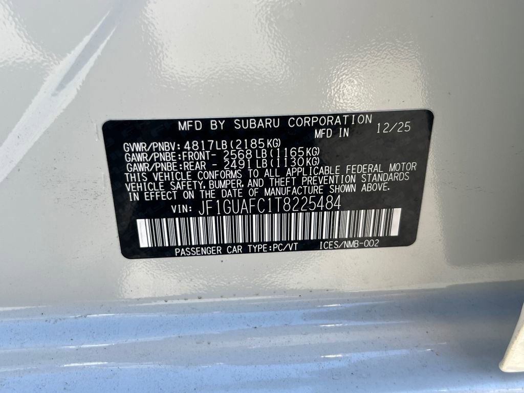 New 2026 Subaru Impreza 2.0i Sport image 32