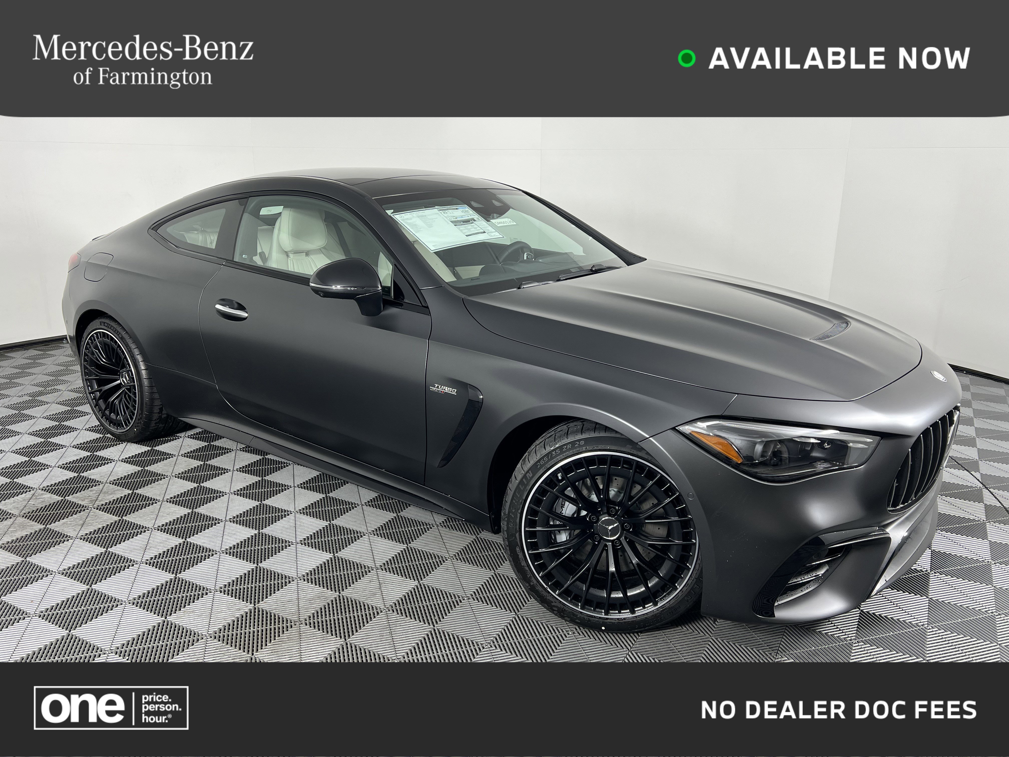 New 2026 Mercedes-Benz CLE 53 AMG 4MATIC Coupe