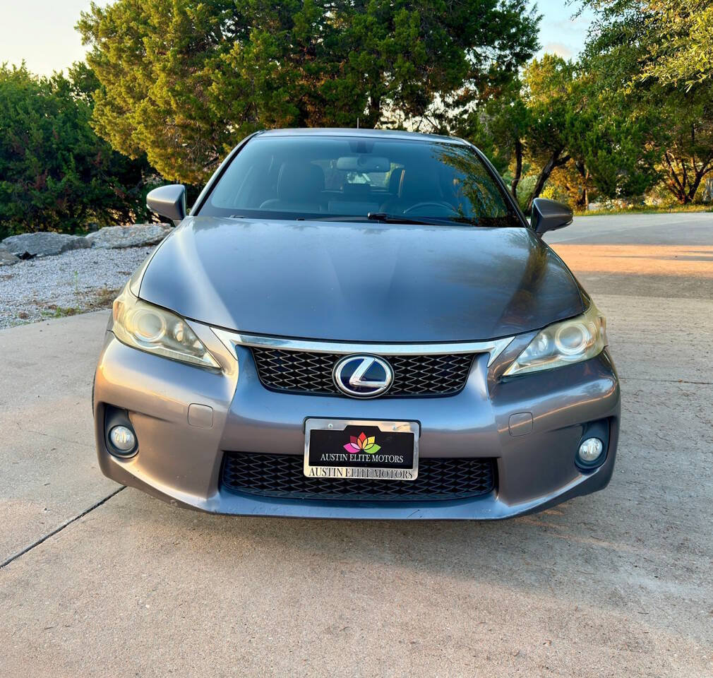 Used 2012 Lexus CT 200h Premium w/ Premium Audio Pkg (F Sport) FWD image 4