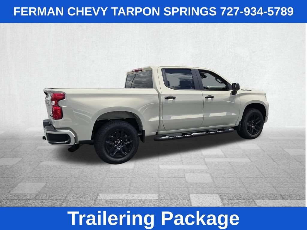 New 2026 Chevrolet Silverado 1500 Custom w/ Turbomax Blackout Package RWD image 11